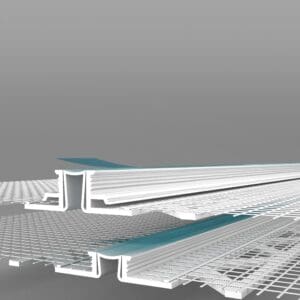 Profilé de dilatation universel 2D LD-LI pour joints de dilatation dans les systèmes ITE