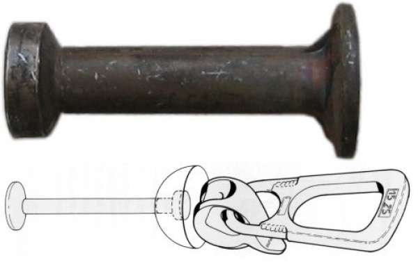 marteau à ongles-ongles en ancres-plafond & bordure ancres M6 x 50mm béton fws